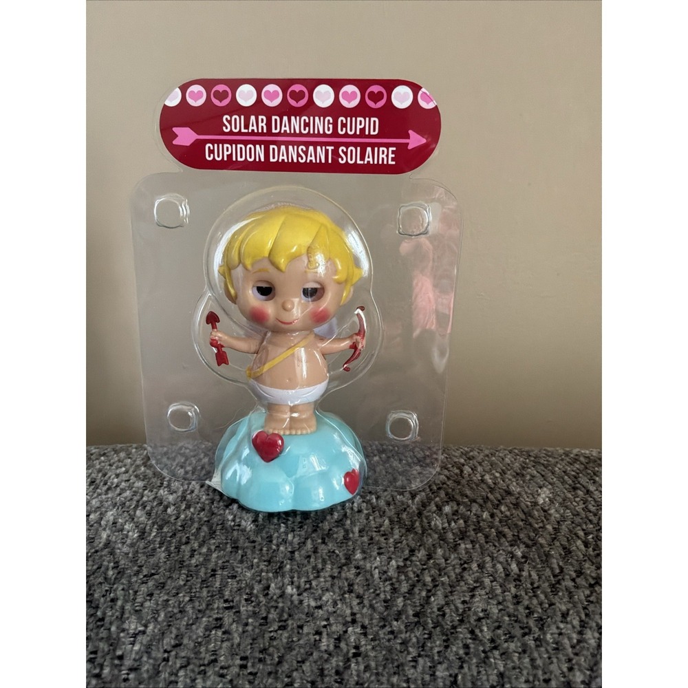 Valentine's Day Solar Powered Dancing Cupid Toy NEW